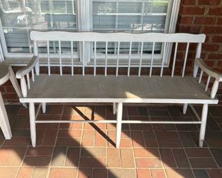 Outdoor bench