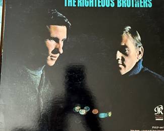 Vintage Record Collection featuring iconic albums from artists such as Manfred Mann, Chad & Jeremy, and Tom Jones. A diverse selection perfect for collectors and music lovers. See pictures for more details. The Righteous Brothers