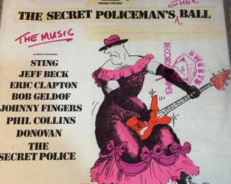 Record Vinyl Album The Secret Policeman's Other Ball - Sting, Jeff Beck, Eric Clapton, Phil Collins, The Secret Police