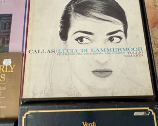 Vinyl Record Collection featuring notable artists and albums. Includes works by Joan Sutherland, Beverly Sills, and others. Various years and labels. See pictures for more details.