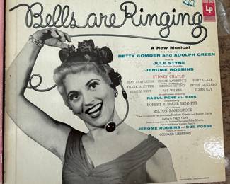 This is a collection of mixed albums. Everything from the comedian Bette Midler’s Divine Madness to Leonard Bernstein’s Gloria.
Judy Holliday Bells are Ringing