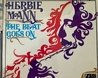 Vintage Vinyl Record Collection featuring Tom Jones - Live in Las Vegas (1970), Help Yourself (1976), Johnny Mathis, Foreigner's Greatest Hits, and other classic artists. See pictures for more details. Herbie Mann