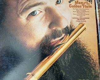 Record Vinyl Albums Man with the Golden Flute.