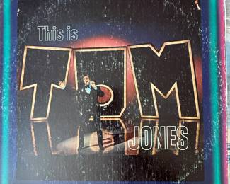Vintage Vinyl Record Collection featuring Tom Jones - Live in Las Vegas (1970), Help Yourself (1976), Johnny Mathis, Foreigner's Greatest Hits, and other classic artists. See pictures for more details.