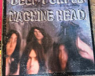Classic Rock Vinyl Record Lot featuring albums from notable bands such as Iron Butterfly, Mountain, and Deep Purple. Includes iconic titles like 'Machine Head' and 'In-A-Gadda-Da-Vida'. See pictures for more details.