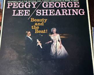 Record Vinyl Album Peggy Lee and George Shearing
