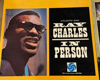 Vinyl Record Lot featuring iconic artists including Ray Charles, Nina Simone, Shirley Bassey, and others. A diverse collection of music from various genres and decades. See pictures for more details.