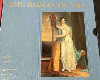 The Story of Great Music Box Set Collection. Includes 8 volumes: The Baroque Era, The Age of Elegance, The Early Twentieth Century, Age of Revolution, The Music of Today, Age of the Hero, Slavic Traditions, and The Opulent Era. Perfect for music enthusiasts and collectors.