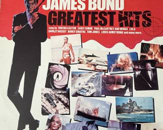 Vinyl Record Collection featuring titles such as 'My Fair Lady', 'Doctor Zhivago', 'South Pacific', and 'For Your Eyes Only'. Includes various artists and soundtracks. Year and brands may vary. See pictures for more details.