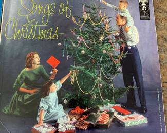 Vintage Record Vinyl Albums Christmas