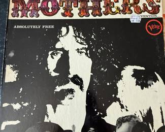 Record Vinyl Albums Mother of Invention Absolutely Free