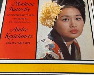 Includes original cast and orchestral records. Notable titles: 'Cats','The Music Man' (1962, Capitol), 'The Good, The Bad and The Ugly' (1968, RCA), 'Swan Lake' (year unknown, Columbia), 'Carmen' (year unknown, RCA), 'Madame Butterfly' (year unknown, RCA), 'The King and I' (year unknown, Capitol), 'Hair' (year unknown, RCA), 'South Pacific' (year unknown, Columbia).
A curated collection of vintage vinyl records including original cast recordings and classic albums. Featuring titles such as 'Cats', 'The Music Man', 'Hair', 'Camelot', and more. See pictures for specifics.