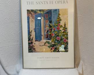 The Santa Fe Opera Poster