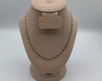 Sterling Silver Figaro Necklace