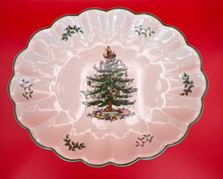 Spode Christmas Tree Serving Tray