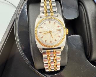 Vintage Seiko Sea Lion Watch. Rubies