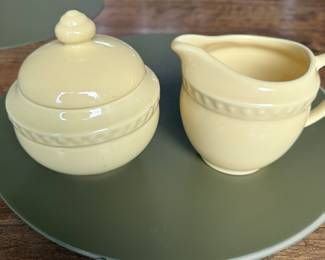 Creme and Sugar bowls