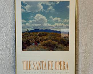 The Santa Fe Opera Poster
