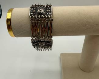 Taxco Sterling Silver 925 Bracelet Vintage Silver Bracelet