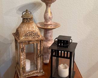 Decorative Candle Holders and Stand