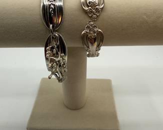 Vintage Silver Bracelets Lot