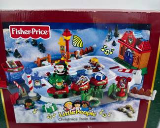 Fisher-Price Little People Christmas Train Set with Assorted Books