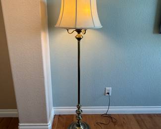 Stiffel Mid-Century Brass Floor Lamp