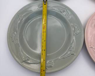 Set of Four Easter Salad Plates