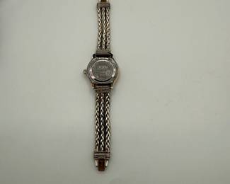 Decorative Sterling Silver Watch
