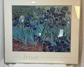 Vincent Van Gogh Irises Print