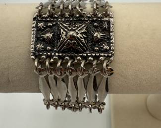 Taxco Sterling Silver 925 Bracelet Vintage Silver Bracelet