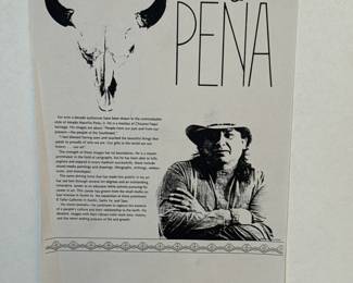 Framed Art by Amado Maurilio Peña Jr.
