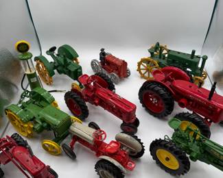 Vintage Toy Tractors Lot