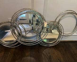 Modern circles mirror