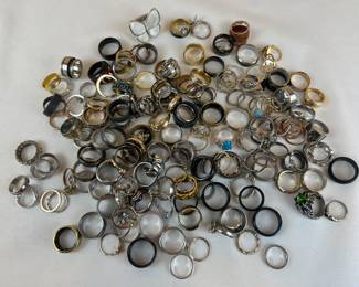 So many rings to choose from. Men’s and women’s rings available.