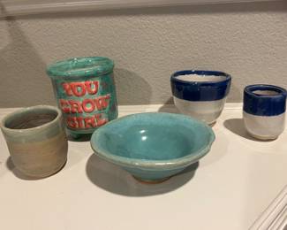 Pretty pottery pieces