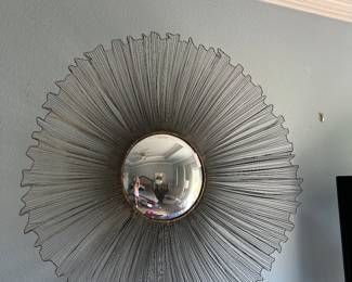 Large dandelion mirror
