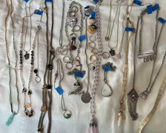 Short and long necklaces, and lots of rings!&#128141;&#128141;&#128141;