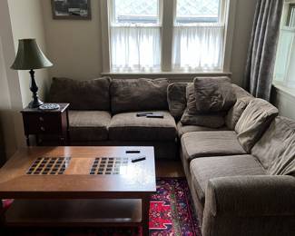 Bauhaus Sectional Sofa with Chase Lounge! LIKE NEW! $600