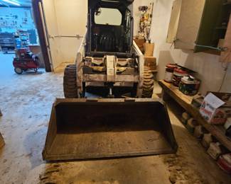 Front View with large bucket