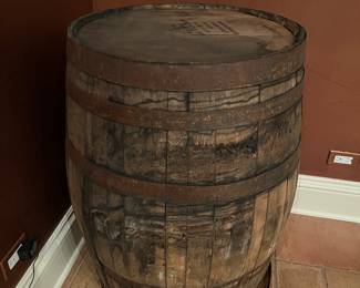 (2) whiskey barrels