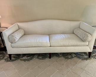 Upholstered Baker sofa