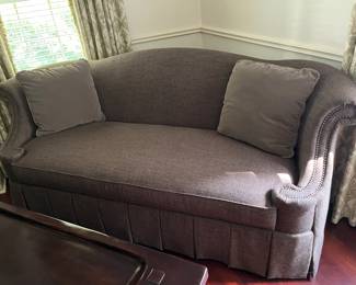 Upholstered sofa 87"W x 42"D x 37"H