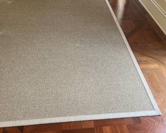 Restoration Hardware Belgian Basket Weave Sisal rug - 12' x 15'