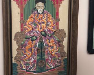 This pair of Asian prints in greek key frames are one of my favorite things in this sale. Great deal at 1/2 off!