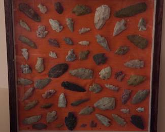Nice collection of Arrowhead Points , over 100