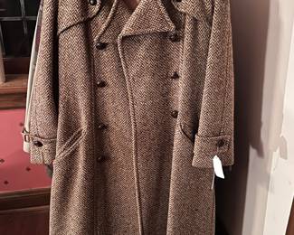 Vintage Chevron Pattern coat