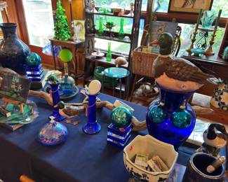 And all the brilliant blues and greens together…