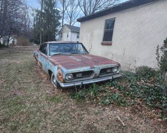 1967 Plymouth Barracuda with a 318 V8 engine