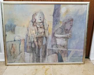 Luis Eades Painting. Artist is a world renowned painter and very collectible.